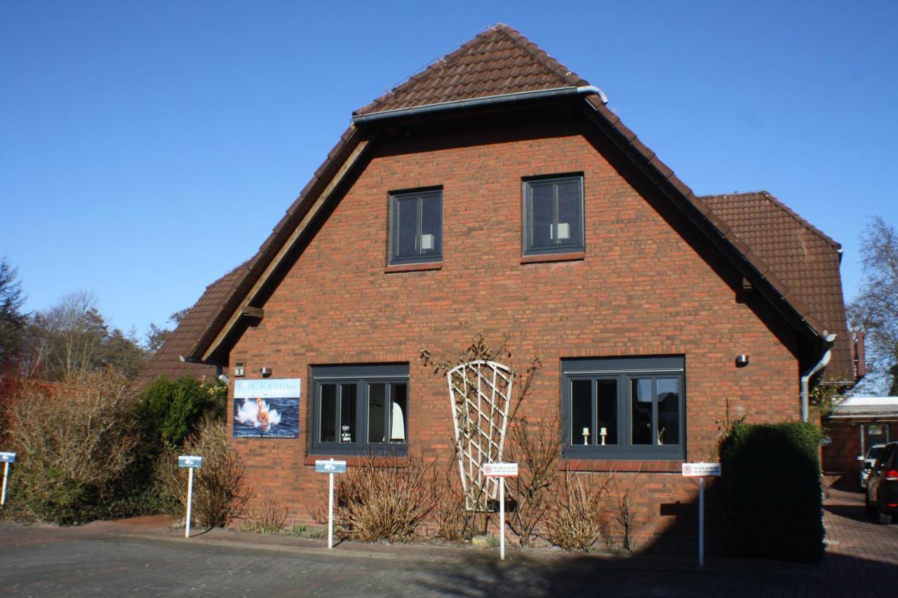 Haus Schilling Lägenhet Esens Exteriör bild