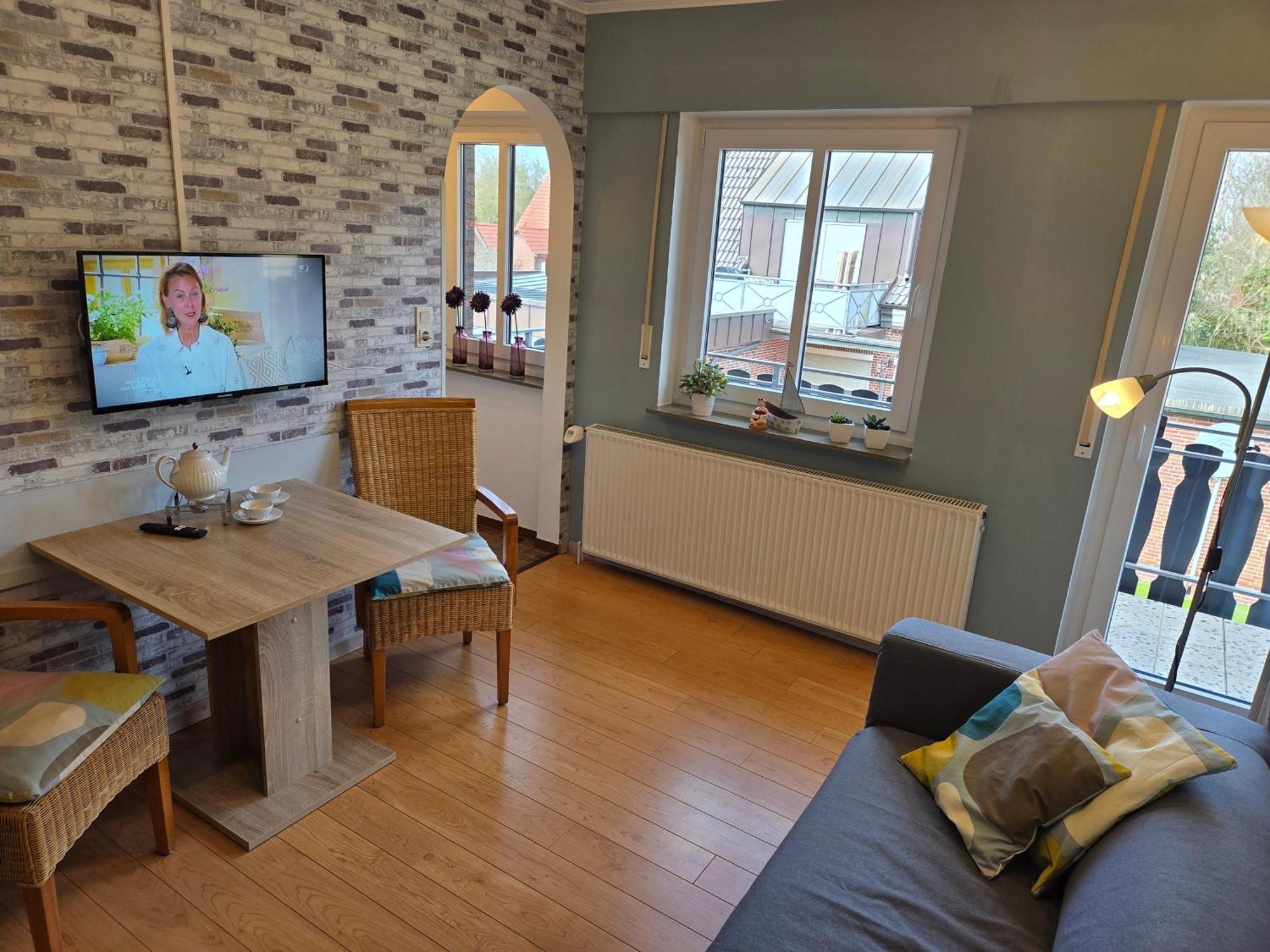 Haus Schilling Lägenhet Esens Exteriör bild
